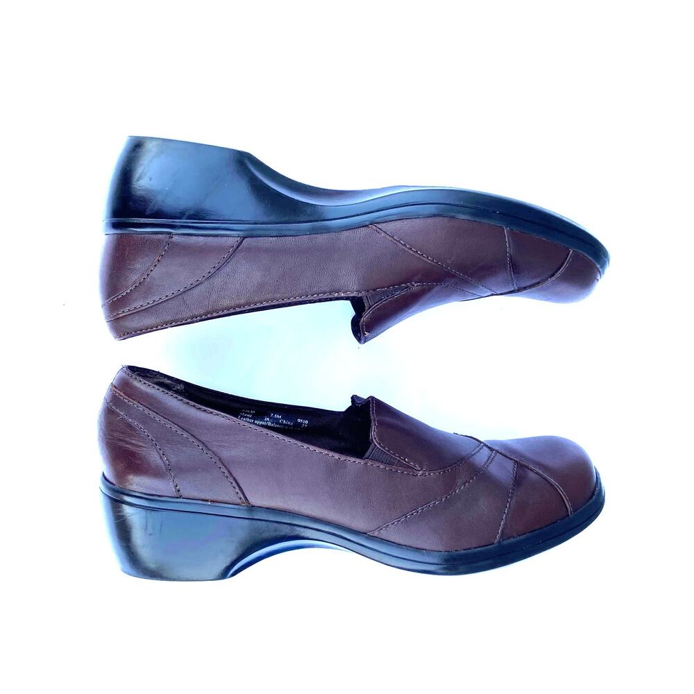 Clarks‎ Leather Clog Women's 7.5M